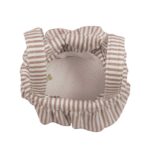 Bolso bucket Praliné Rayas moka - Imagen 2