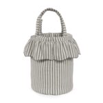 Bolso bucket Praliné Rayas matcha - Imagen 9
