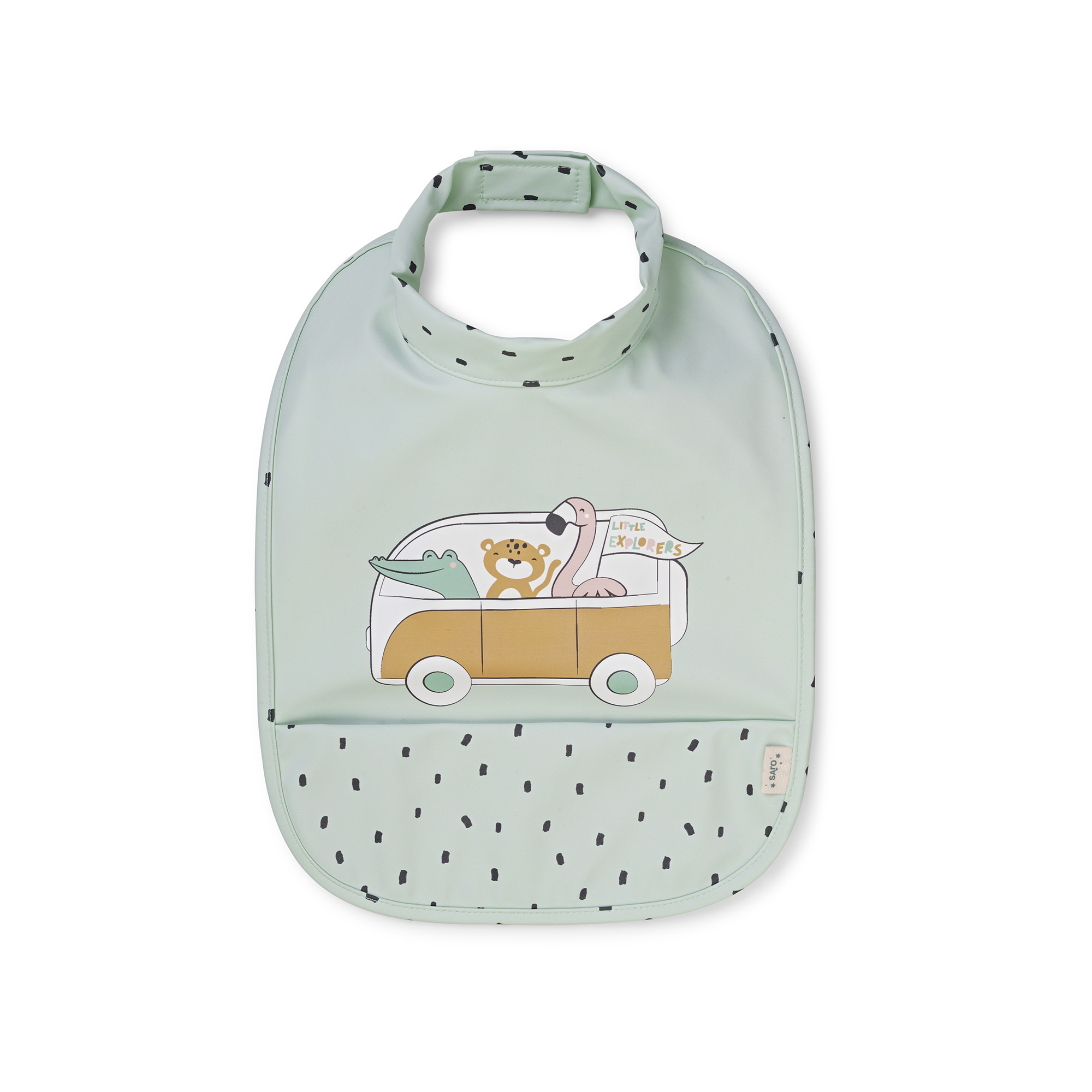 16573_A Babero impermeable Little explorers - Imagen 1
