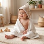 Capa de baño blanca Anais - Imagen 2