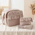 Neceser Praliné Vichy moka - Imagen 3