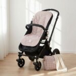 Colchoneta para silla universal Praliné Vichy moka - Imagen 2