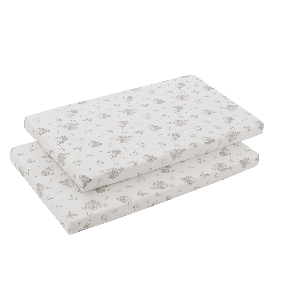 56274 Pack de 2 bajeras para minicuna Doco Globe crudo - Imagen 1