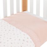 Funda nórdica para minicuna Doco Calma rosa - Imagen 2