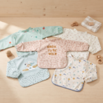 Babero impermeable con mangas Little explorers - Imagen 4