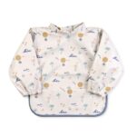 Babero impermeable con mangas Good vibes