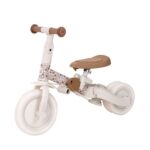 Triciclo 4 en 1 con barra blanco flores - Imagen 21