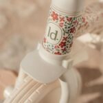 Triciclo 4 en 1 con barra blanco flores - Imagen 16