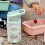 Botella térmica con pajita 350ml. Little explorers - Imagen 6