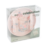 Vajilla infantil Celebration Rosa - Imagen 6