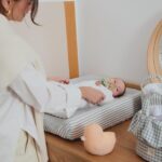 Cambiador Home Praliné Rayas matcha - Imagen 3