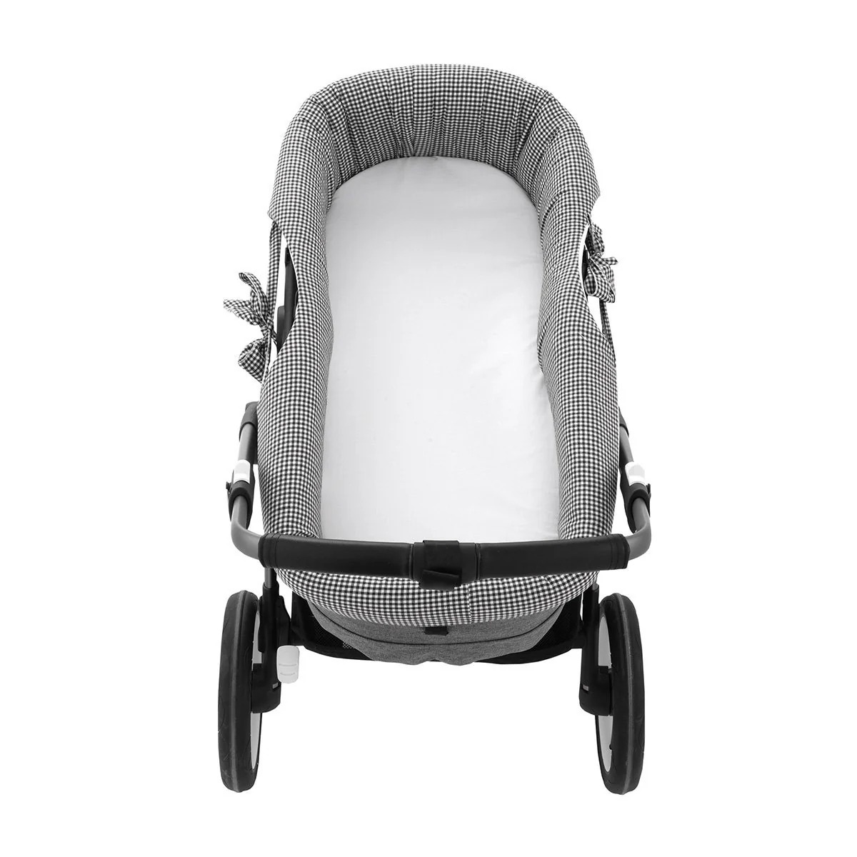 imgi_146_56026 Funda reversible para capazo Polo black - Imagen 1