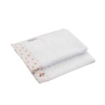 Juego de 2 toallas Senda beige