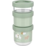 Caja snack apilable Mio 3 Pequeña granja