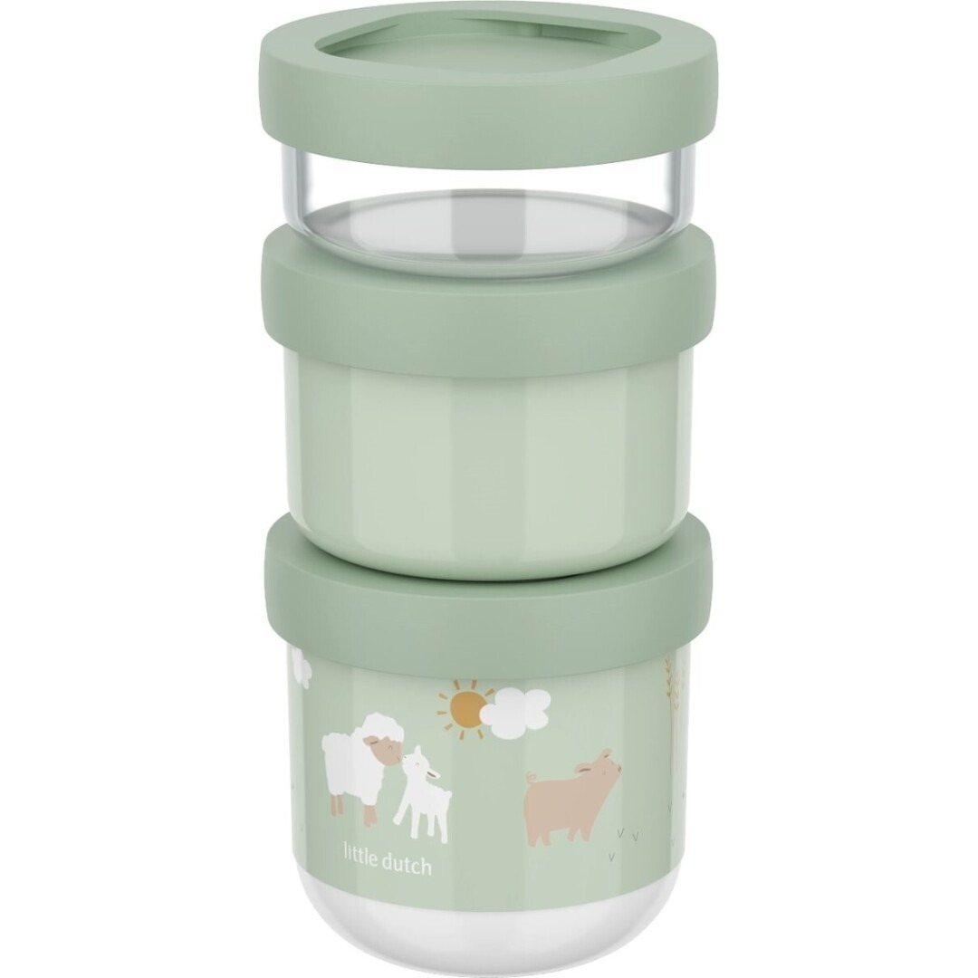 imgi_1_T8KY00017546 Caja snack apilable Mio 3 Pequeña granja - Imagen 1