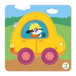 Puzzle encajable mini coche