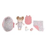 Bebé Rosa con canastilla y accesorios - Imagen 9