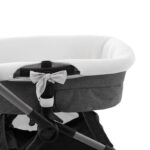 Funda reversible para capazo Polo grey - Imagen 4