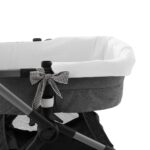 Funda reversible para capazo con capota Polo black - Imagen 4