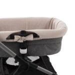 Funda reversible para capazo Candela wine - Imagen 3