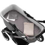 Pack colcha para capazo Polo black