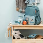 Botella infantil de metal Tiny Farm azul - Imagen 6