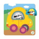 Puzzle encajable mini coche - Imagen 3
