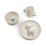 Vajilla infantil Lalee Puzzle Deer Lalee Sand