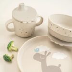 Vajilla infantil Lalee Puzzle Deer Lalee Sand - Imagen 3
