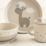 Vajilla infantil Lalee Puzzle Deer Lalee Sand - Imagen 4
