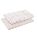 Pack de 2 bajeras para minicuna Senda beige
