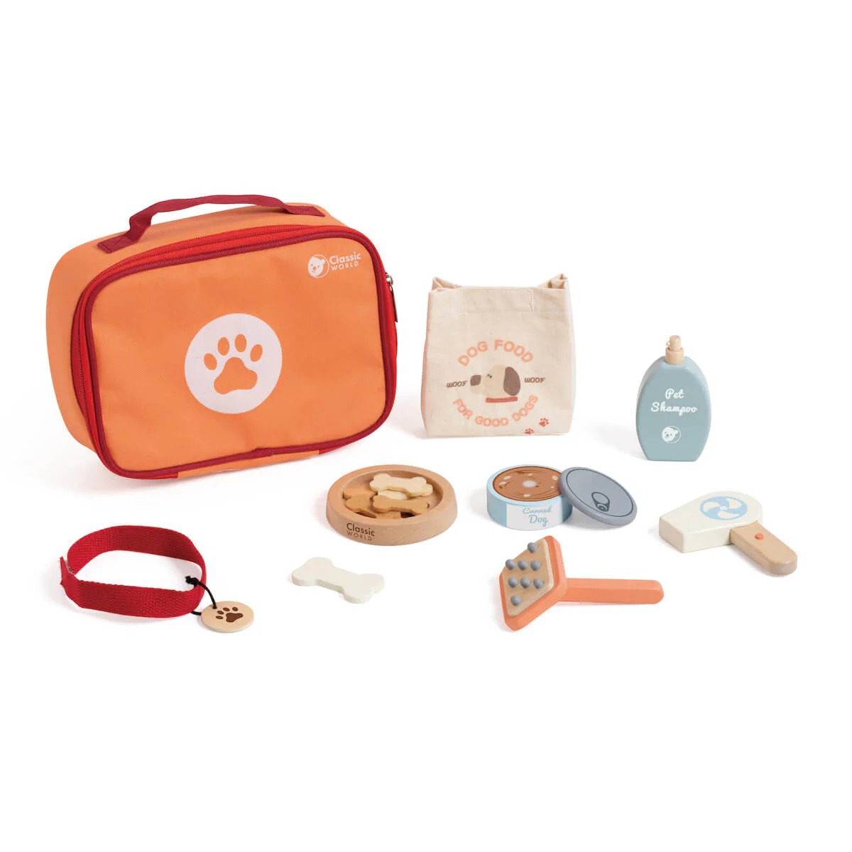 imgi_60_set-cuidado-mascotas-classic-world-2 Set de Cuidado de Mascotas de Madera Pequeño Veterinario - Imagen 1