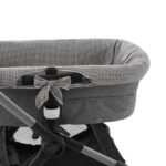 Funda reversible para capazo Polo black - Imagen 3
