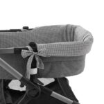 Funda reversible para capazo con capota Polo black - Imagen 3