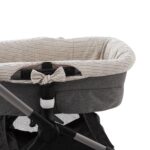 Funda reversible para capazo Dutton stone - Imagen 4