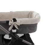 Funda reversible para capazo con capota Dutton stone - Imagen 3