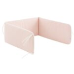 Colcha con protector para cuna de 60 Calma rosa - Imagen 4