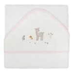 Capa de baño blanca Deer