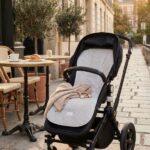 Colchoneta universal para Silla de Paseo Little Bloom Vichy Gris - Imagen 2