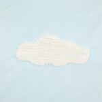 Funda nórdica infantil de cama + Cojín Clouds azul - Imagen 6