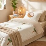 Funda nórdica infantil de cama + Cojín Palms - Imagen 2
