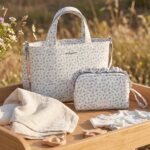 Neceser Flores Little Bloom Gris - Imagen 3