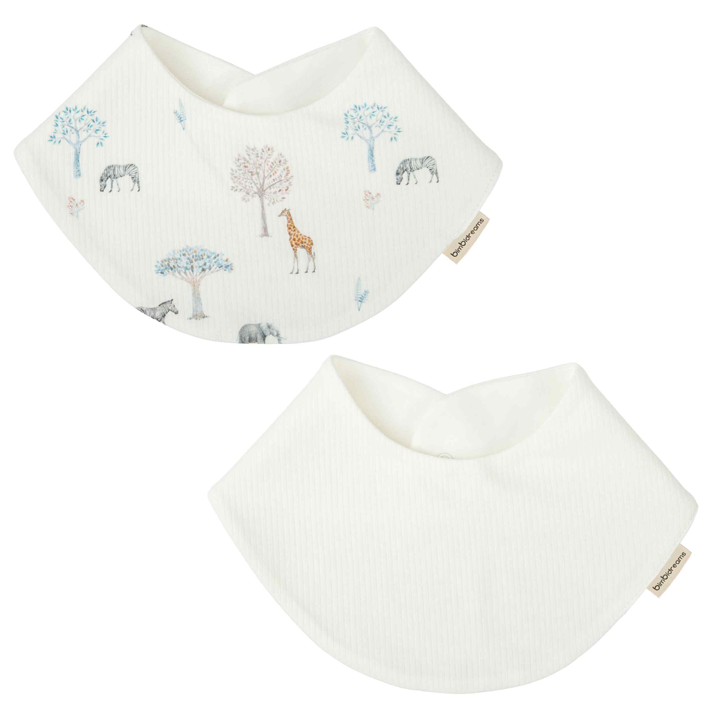 50653601 Pack 2 baberos bandanas Tanzania - Imagen 1
