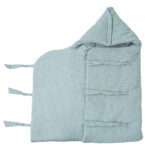 Saco para capazo con capucha Basic Azul - Imagen 4
