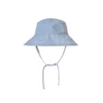 Gorro con protección solar 0-6 meses Navy Hugs - Imagen 8