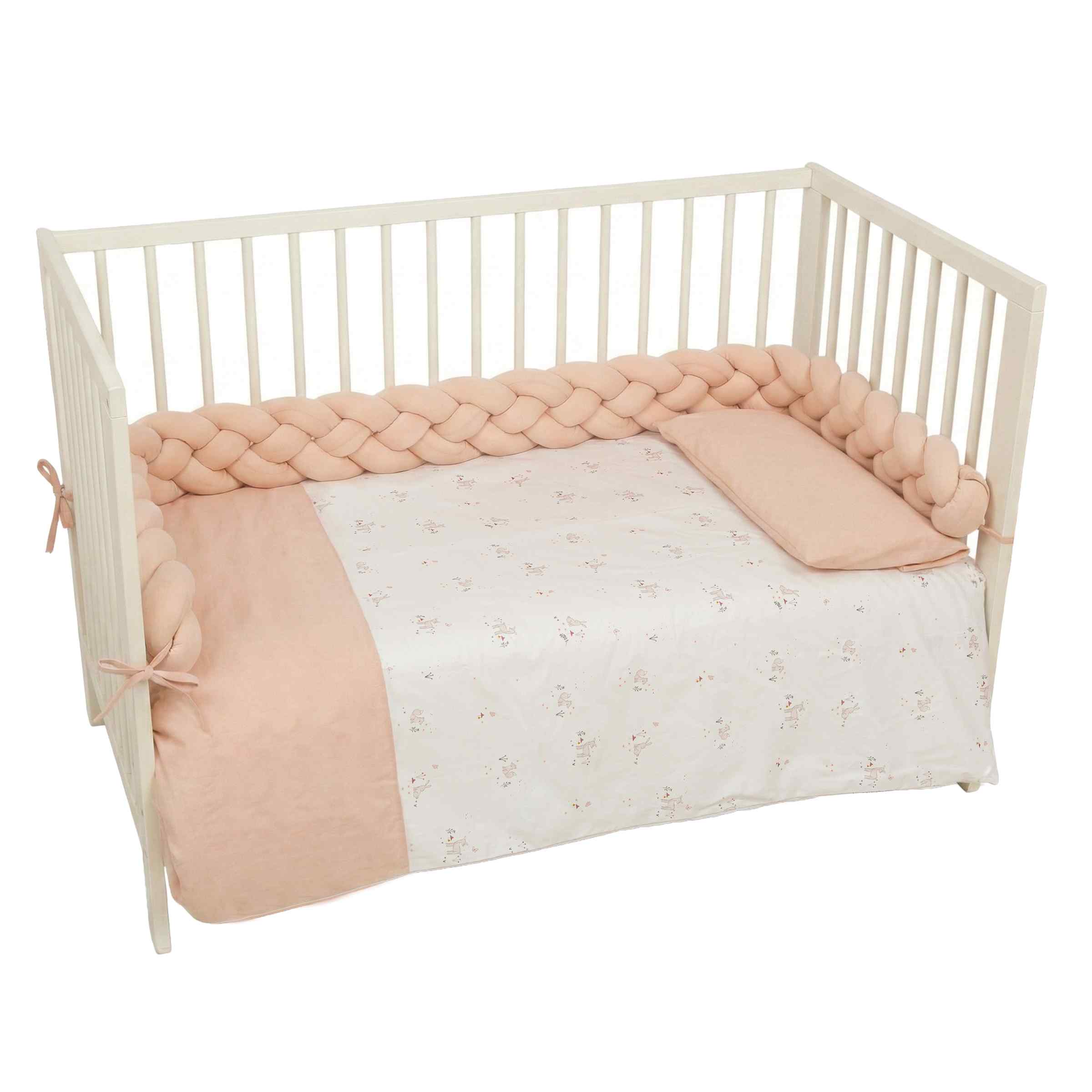 78961514_1 Funda nórdica + funda almohada para cuna Deer - Imagen 1