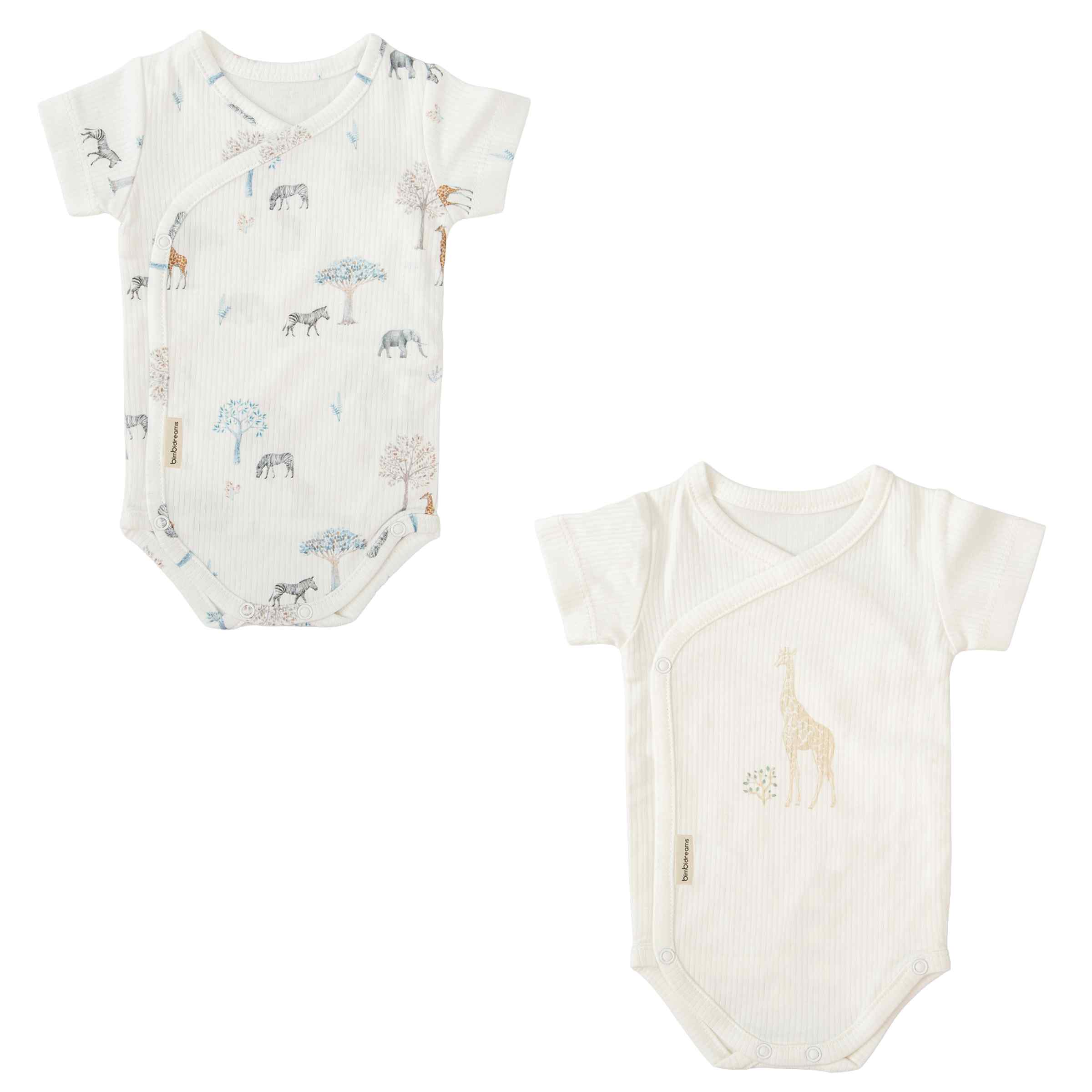BC253601 Pack de dos bodies manga corta Tanzania - Imagen 1