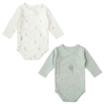 Pack de dos bodies manga larga Blue Sky