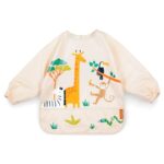 Babero de Silicona con Bolsillo Soft Biby Jungle Miniland