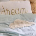 Funda nórdica infantil de cama + Cojín Clouds azul - Imagen 3
